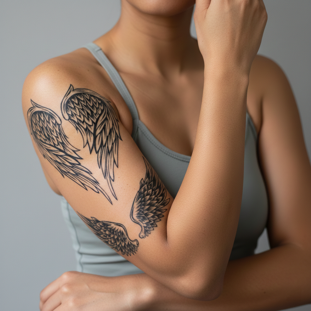Tatuaje Alas de ángel