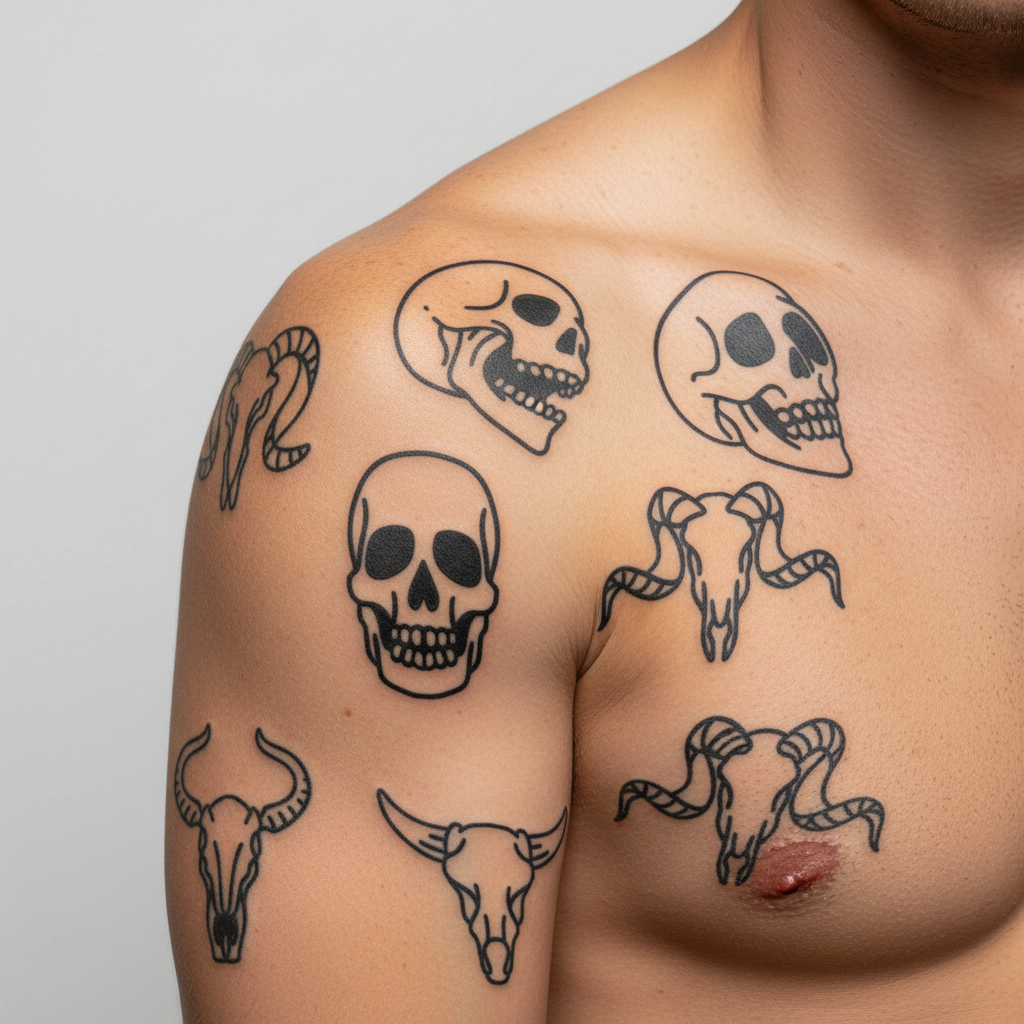 Tatuaje Cráneos y calaveras