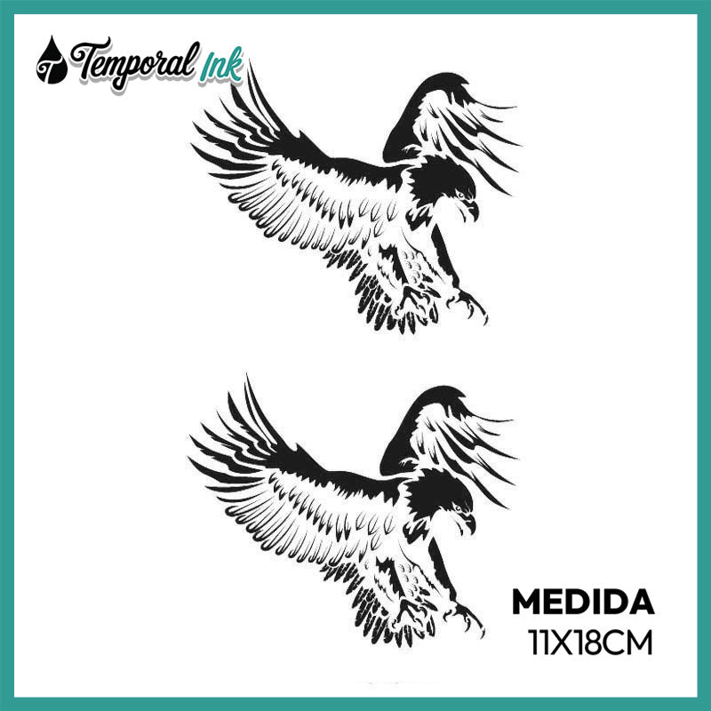 Tatuaje Águila negra