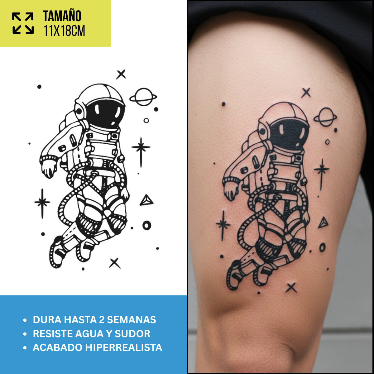 Tatuajes Temporales Streetwear & Pop | Duran Hasta 2 semanas