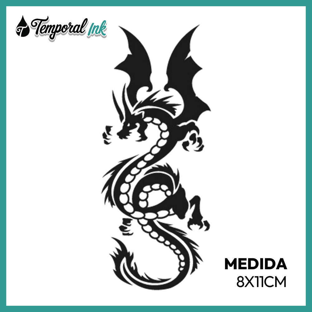 Tatuaje Dragón Tribal