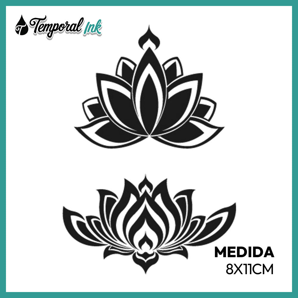 Tatuaje Lotos Duales