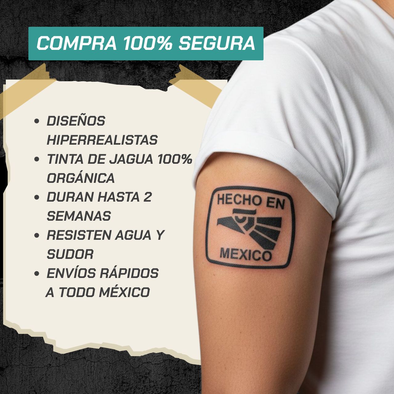 Pack Tatuaje Temporal Ojos Alma