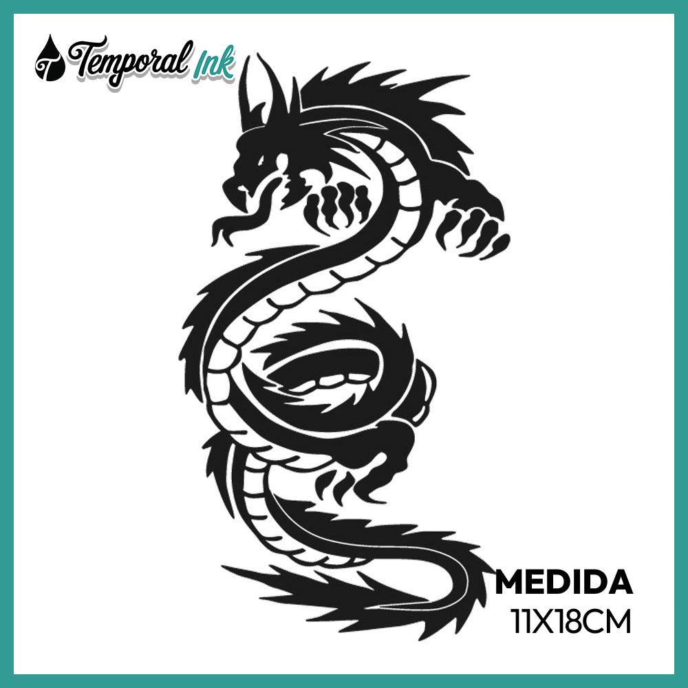 Colección Dragones Tatuajes Temporales de Jagua