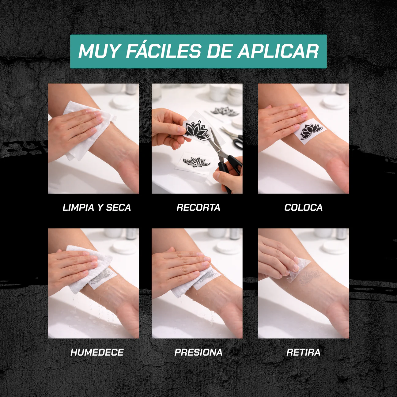 Colección Dragones Tatuajes Temporales de Jagua